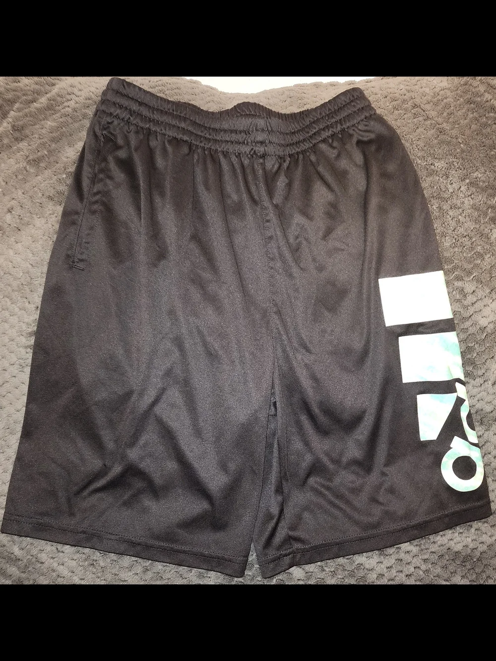 Puma Kids Black, Purple & Red Athletic Shorts Set